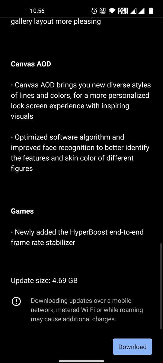 digitalsahu's tweet photo. I have got Android 12 update yesterday. It's faster and smoother. #android12 #OnePlus https://t.co/0nEQ2hxPFb