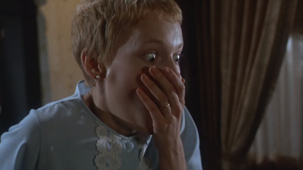 HorrorScreenSh's tweet image. Rosemary's Baby (1968)