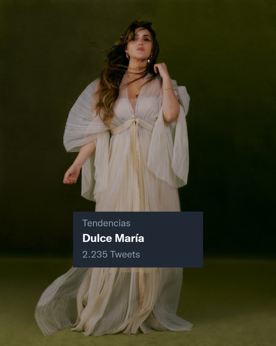 DMForoUnivision's tweet photo. Dulce María continúa en las tendencias de Chile, Argentina y Colombia 🇨🇱🇦🇷🇨🇴 https://t.co/3sY1MJSbXV