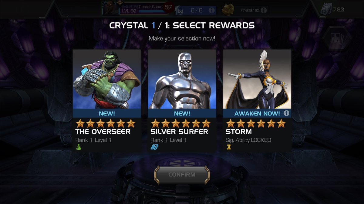 So I did a thing <a href="/MarvelChampions/">Marvel Contest of Champions</a> fam. Who you going with here?