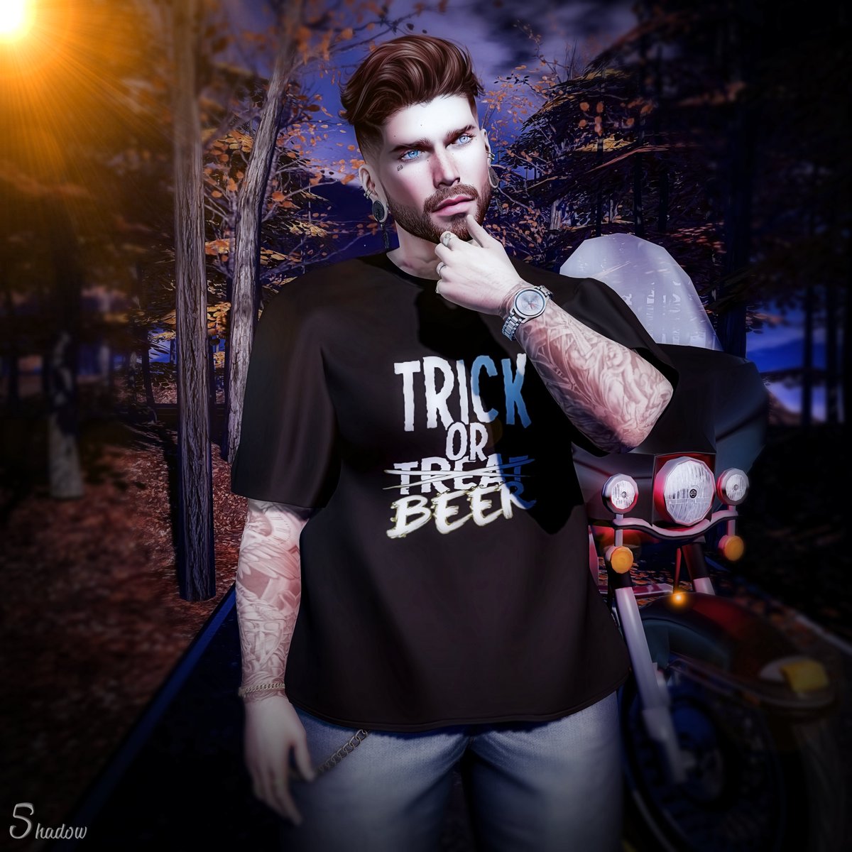 shadowrenfew's tweet photo. Featuring Animosity @ Falloween Event &amp; Men's Closet Event
#SL #Secondlife #SLFashion #SecondlifeFashion #ANIMOSITYSTORESL 
Animosity  -https://t.co/3CZsENxYli
Falloween Event - https://t.co/4GGRuEYJfN
Men's Closet Event - https://t.co/OaxFp05urS
Flickr - https://t.co/fqw9fgD7nq https://t.co/9lxwumBzYi