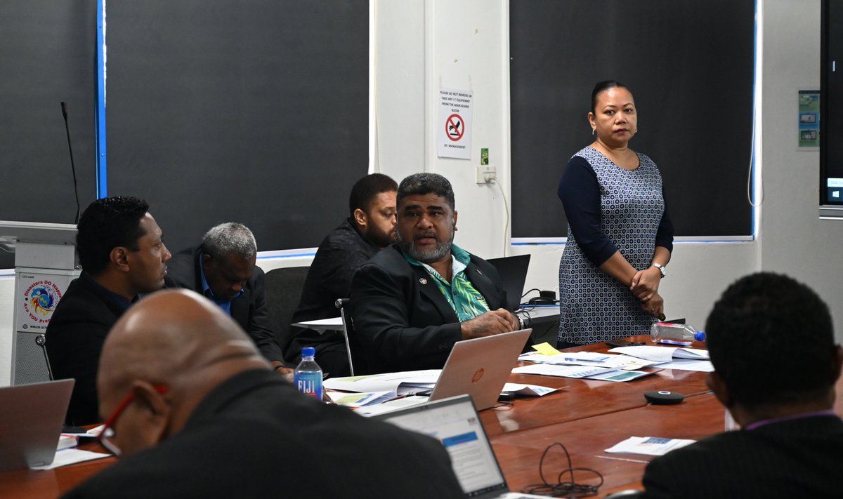 Members of the Ministry's senior management met today to discuss key issues pertinent to our work in rural 🇫🇯.
Minister <a href="/ISeruiratu/">iliavi seruiratu</a> acknowledged the contribution of all s/ members &amp; reminded the team about the need to ensure preparedness at all levels for the upcoming 🌀 season.