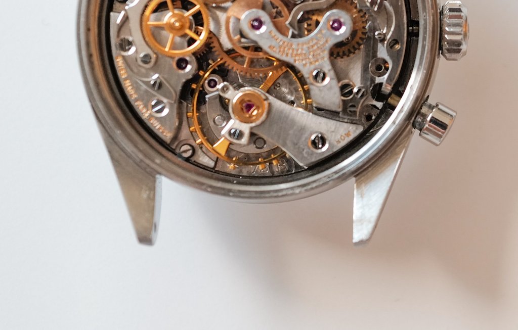 ENZO_Shop's tweet photo. 1965-1966年のデイトナ Ref.6240
ムーブメントは72Bで、もちろんブレスもオリジナルのリベットです。
#rolex #daytona #vintagerolex #ref6240 #デイトナ #ロレックス #enzoshop https://t.co/5glDoqzWno