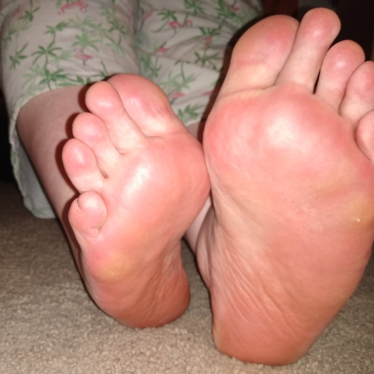 It's been a long day on my feet - time for some pampering.