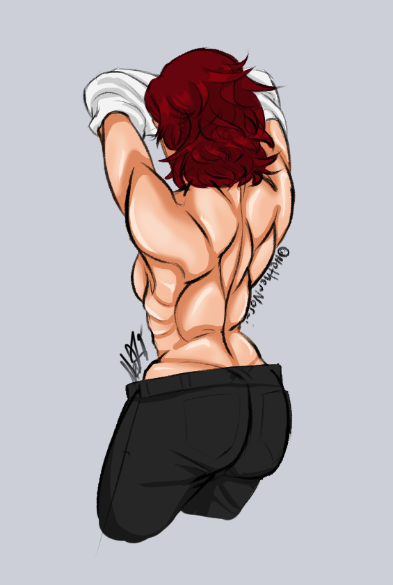 NetherNor_i's tweet photo. [ #OC / FF7 ] Why work on Mara's design sheets when I can just appreciate her rbf and muscles instead... ☺️ https://t.co/tel9NVm5sn