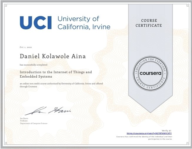 dandeliongreat's tweet image. One down 
#embedded_systems #IoT #arduino