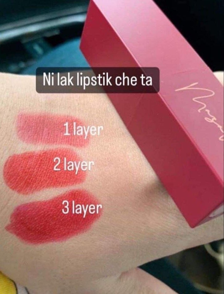 intanaina10's tweet photo. Alhamdulillah close order 3 lipstick Che Ta pagi ni π
#lipstickcheTa #inaicheta #sayajual https://t.co/1Xubg6TTbS
