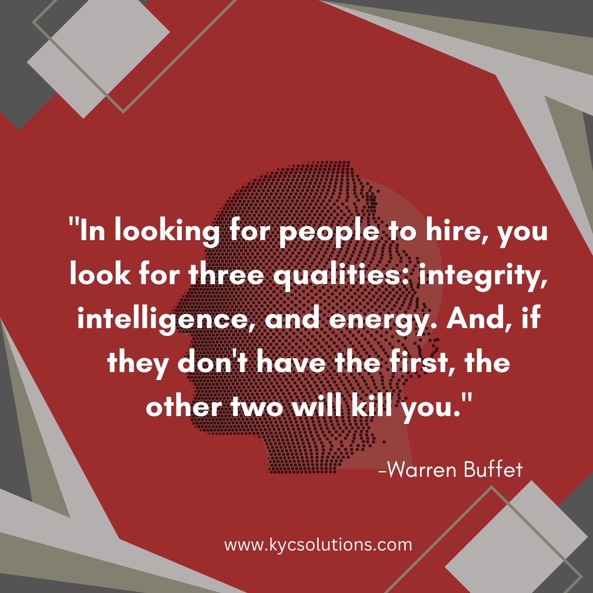 Be more critical in hiring employees, and consider KYC Solutions.  Visit kycsolutions.com for more information about our company or dial 1-305-779-3069.
#backgroundcheck #humanresources #staffing #employment #consultants #business #kyc #knowyourcustomer