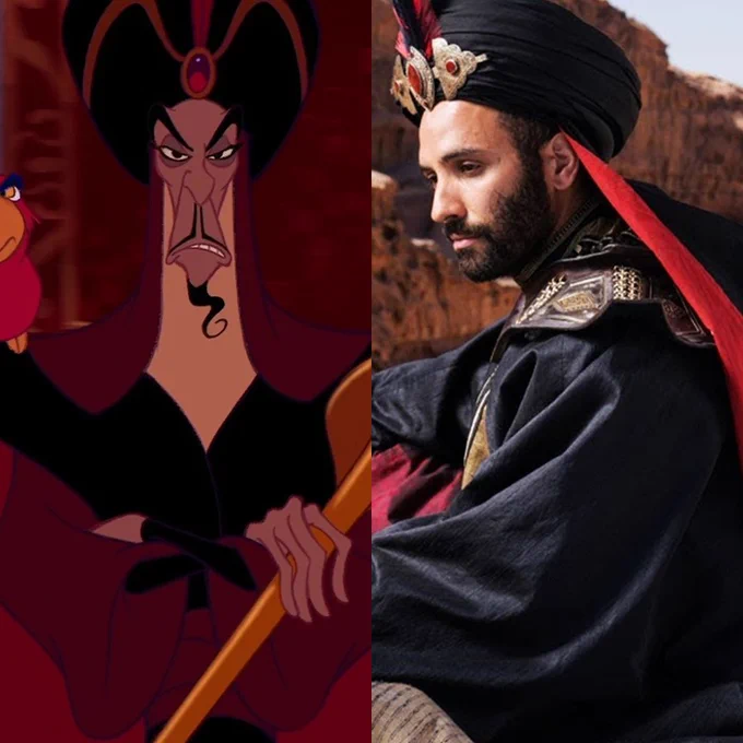 live action disney is so scared of giving men long beards 