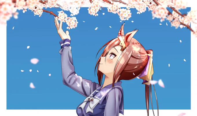 #ウマ娘 「あなたが花を散らすことを不完全というなら、私もまた不完全です」 
