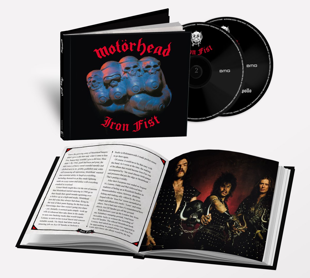 Who’s picked up the expanded 40th anniversary edition of Iron Fist yet? If so, what are you favourite tracks from it? motorhead.lnk.to/IronFist40th