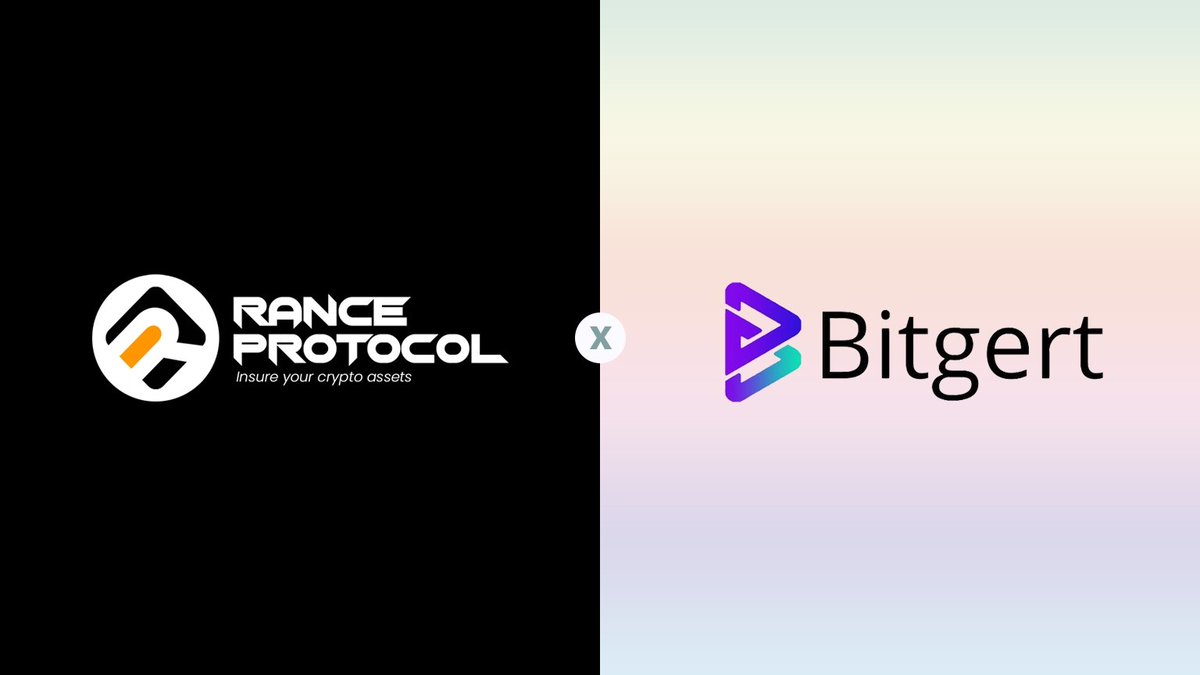RanceProtocol's tweet photo. Stepping into the LIGHT 👀

We are excited to announce that Rance Protocol will be expanding and building on @BitgertChain ✅

Users will be able to buy @BitgertBrise $BRISE and other tokens and get them insured on the World's First Zero Gas Fee Blockchain.
#BRISE #BITGERT https://t.co/zAx7ZFd1PL
