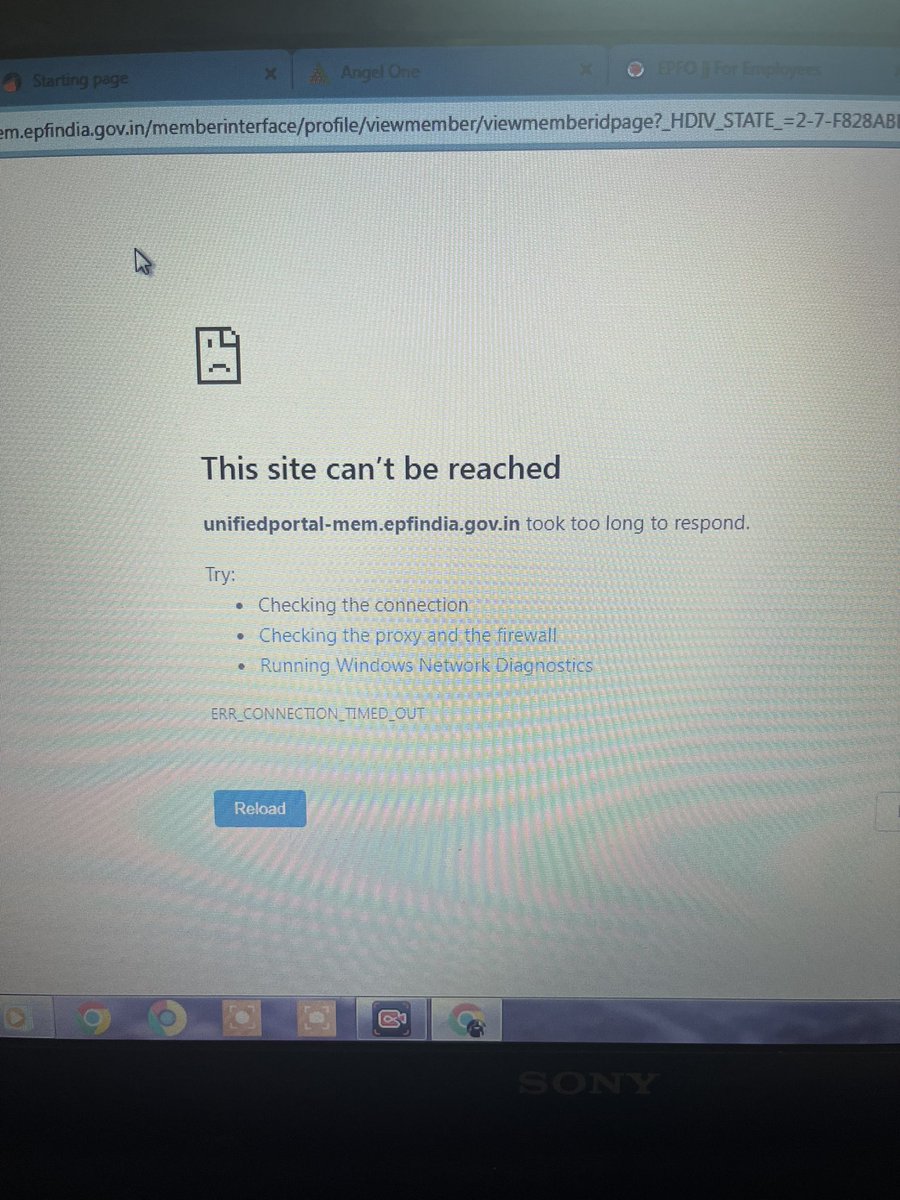 sushD20's tweet photo. Dear Team @socialepfo Please Solve this Problem,Only god knows(कधी ह्यांची    वेबसाइट चालते). They never answer phone call, neither they reply over mail.
They want to make EPFO into something like NASA, CBI etc, their site is becoming extra secure all the time. 🫢🫢 https://t.co/gN7pAnVtb5