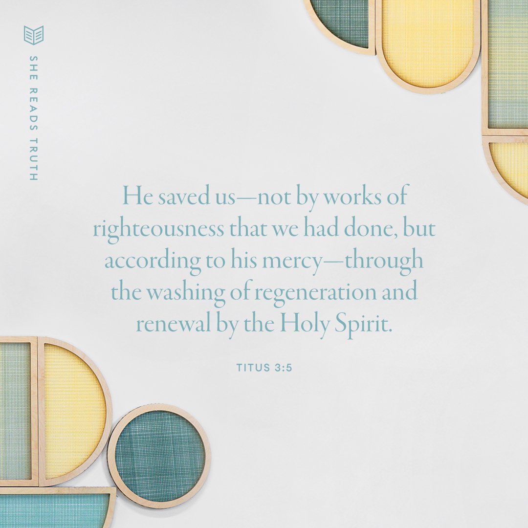 How many of you are grateful for the mercy of Jesus Christ? We want to personally invite you to join us as we survey the book of Titus together. You can read with us on our SRT app or our website. 💕#SheReadsTruth
Read with us here: bit.ly/3AoSTH8