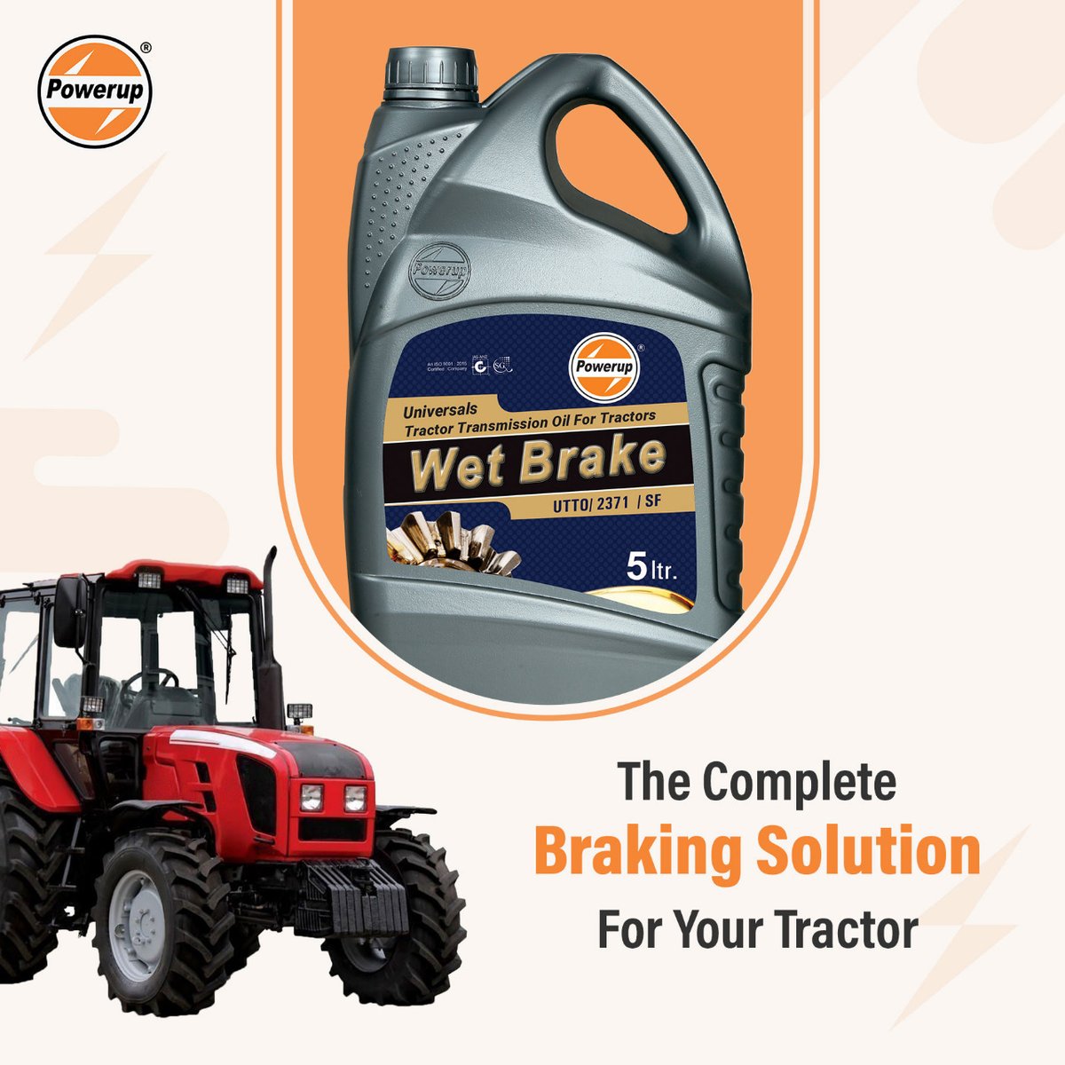PowerupOil's tweet photo. The Complete Braking Solution For Your Tractor.
All kinds of lubricating solutions you can find at Powerup.
#powerupoil #engineoil #tractorengineoil #wetbrakeoil #bestengineoil #healthyengine #carengineoil #bikeengineoil #lubricantoil https://t.co/Pi3ERKYS5k
