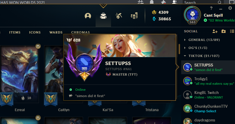 Cant_Sqell's tweet photo. Man is literally rooting for Aram for worlds this year?? @plsyames @DRXGlobal https://t.co/1Yhg2qbqgw