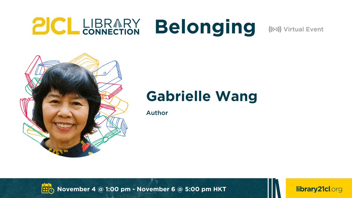 Hear from Gabrielle Wang the Australian Children’s Laureate for 2022 to 2023 at the #LibraryConnection 21c.li/3cr?utm_campai…