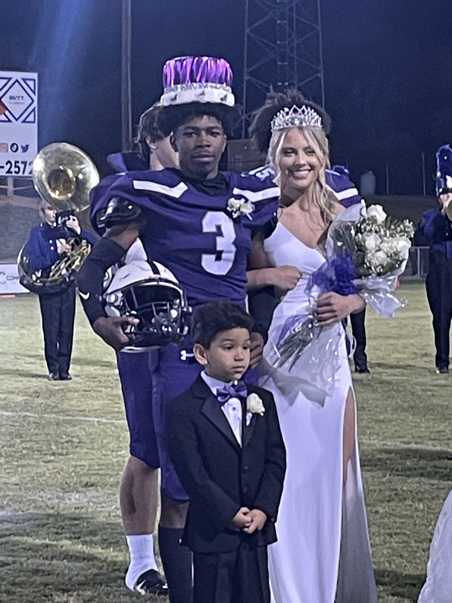 Freddy and Liz crowned PHS Homecoming King and Queen. <a href="/PantherParents_/">PHS Panther Parents</a>