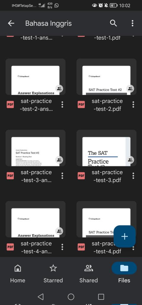 LOEY28_08JJX's tweet image. Kumpulan pdf bahasa inggris + soal SAT

Semoga bermanfaat yah🙆‍♀️
Semangat untuk kita semua ✊

drive.google.com/drive/folders/…