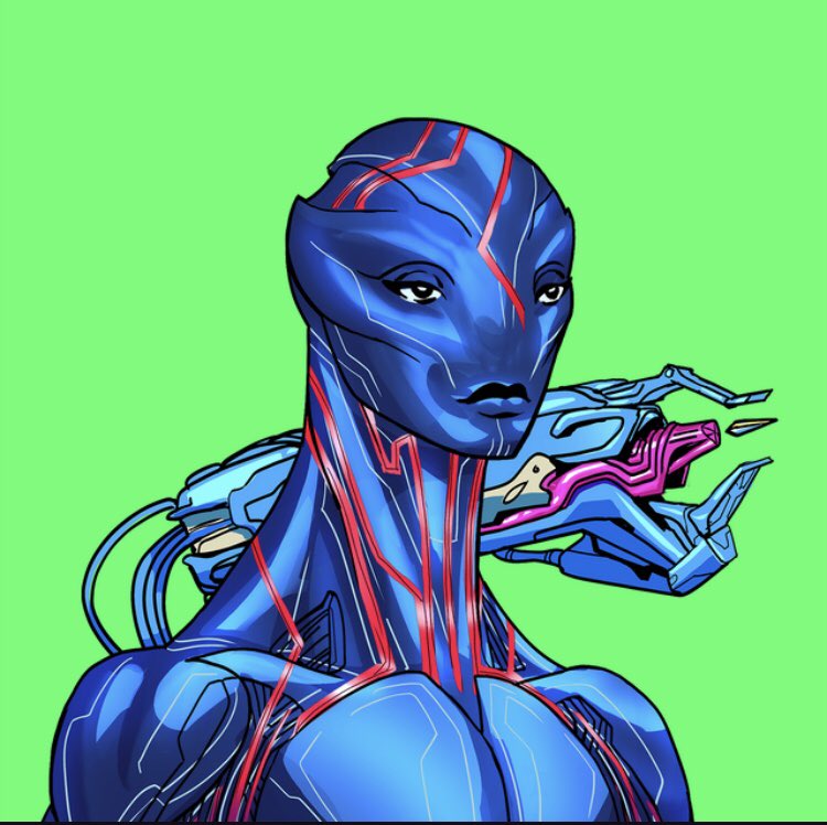 run_nug's tweet photo. Minted 4 @creature_chron today. Art is so clean🔥can’t wait to see where this project goes🚀 #artivian #creaturechronicles https://t.co/TIqSbOs5pB