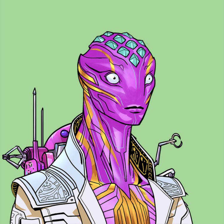 run_nug's tweet photo. Minted 4 @creature_chron today. Art is so clean🔥can’t wait to see where this project goes🚀 #artivian #creaturechronicles https://t.co/TIqSbOs5pB