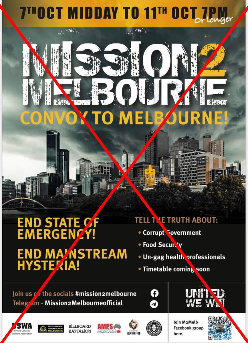 theluckylance's tweet photo. Who's ready for 5 days of #Freedumbers walking  #Melbourne partying next W/E?  Is Tami Jane covering the $$ of @VictoriaPolice resources like other events do? @cityofmelbourne @LordMayorMelb @VicRoads @FionaPattenMLC #notaprotest @ https://t.co/rplDn4dtaS