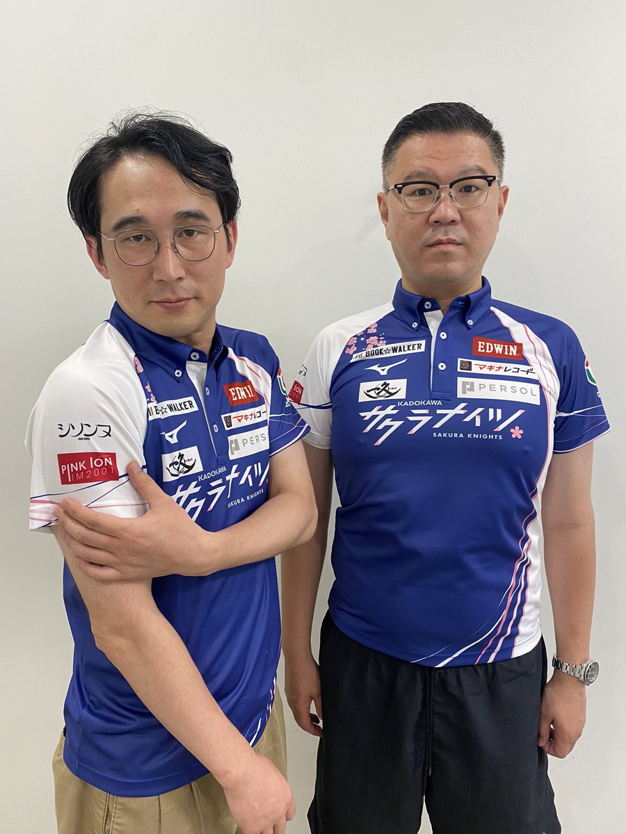 Mリーグ サクラナイツ ポロシャツ Lサイズ（サクラナイツ 初年度