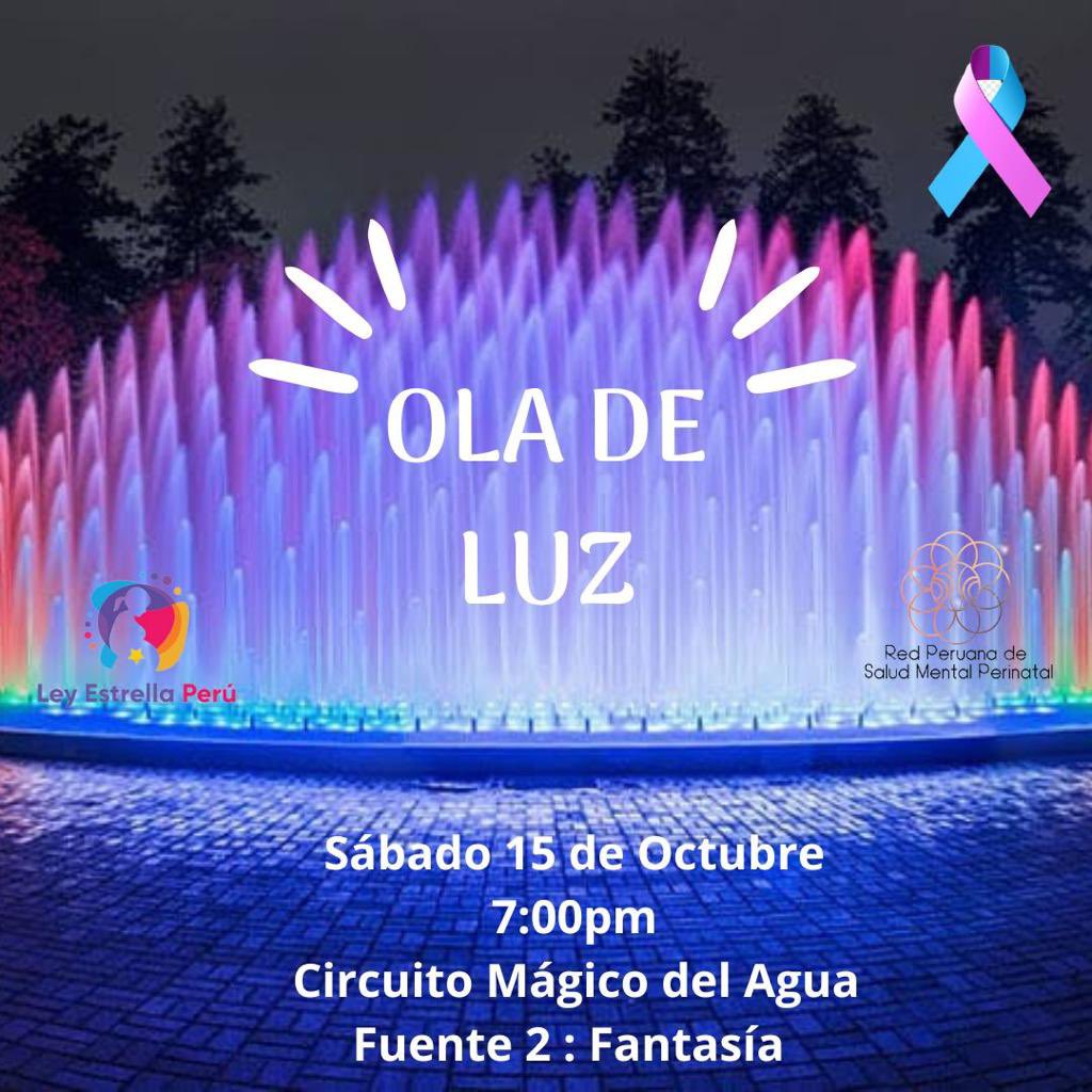 Este 15 de octubre por primera vez Perú se iluminará por el Día de la Concientización sobre la muerte gestacional y neonatal. Si no puedes asistir al evento, puedes prender una vela en honor a los bebés que se encuentran en el cielo y sube la foto en tus redes con el #oladeluz.