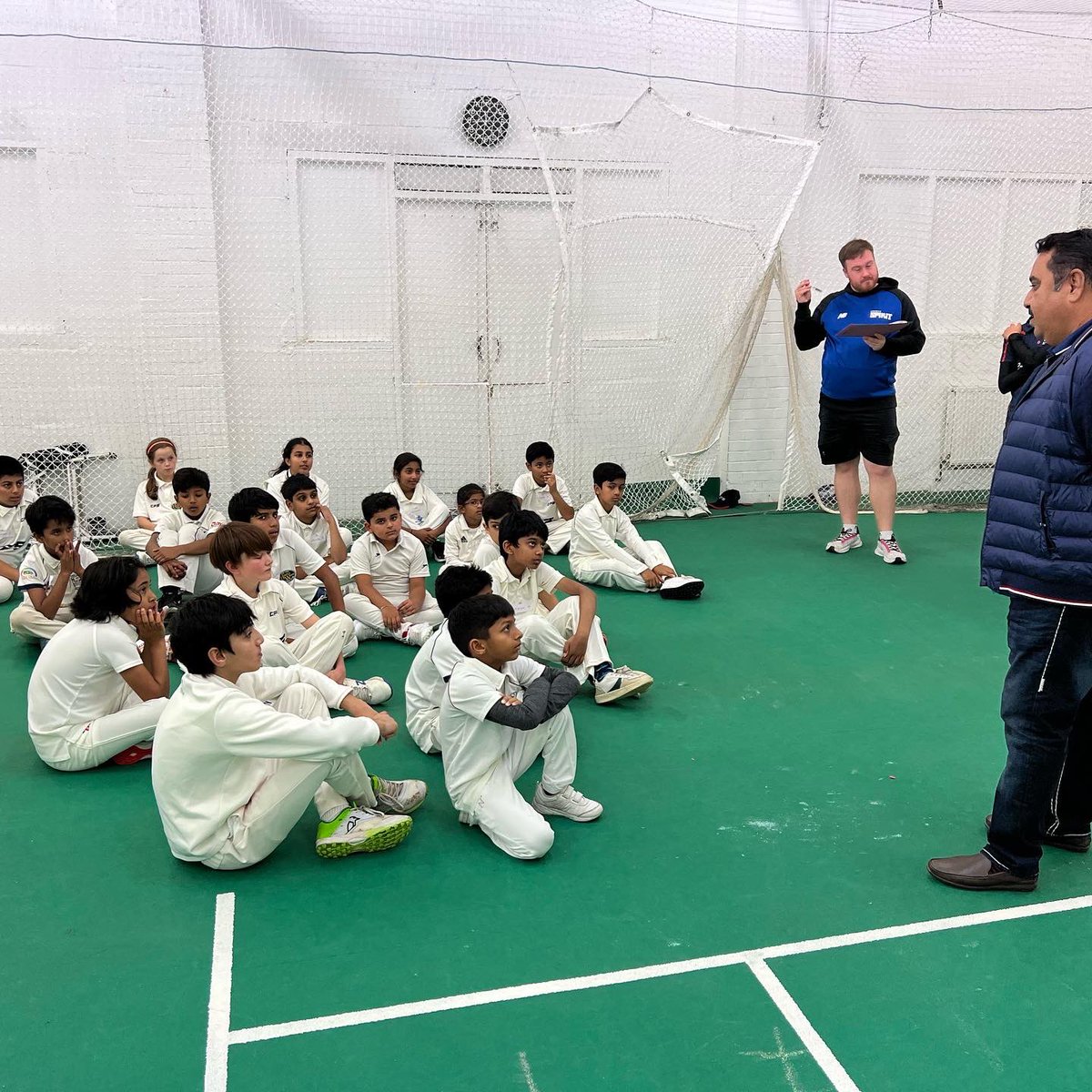 Inspirational conversation to the young talent participating in winter trials by <a href="/rajkumarcricket/">Raj kumar sharma</a> and sharing some memories when coaching <a href="/imVkohli/">Virat Kohli</a> during his childhood.