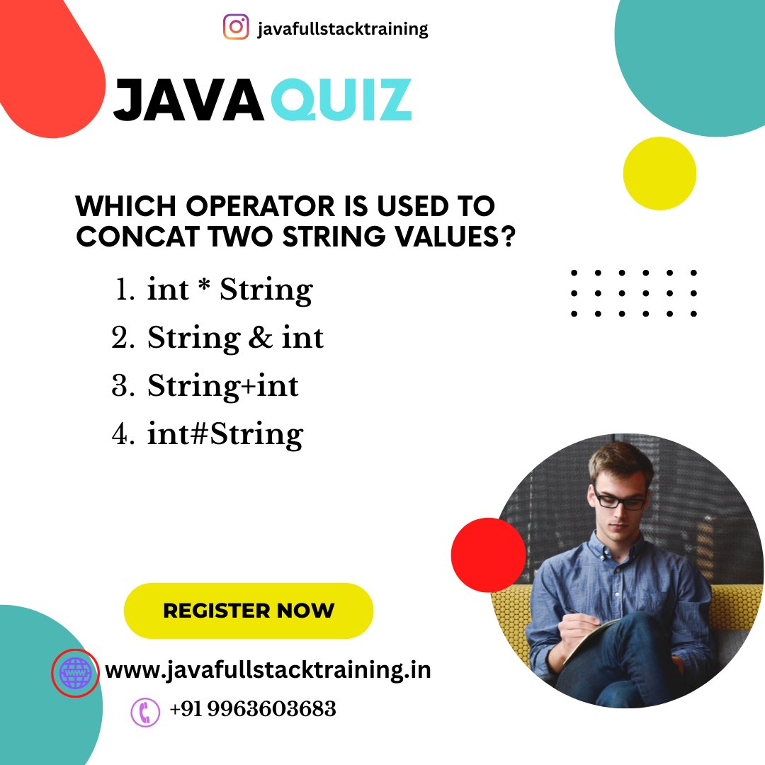 java_training_'s tweet image. #corejava,#spring, #springboot, #hibernate, #microservices, #AWS, #ReactJS, #JavaFullStackTraining, #training, #onlinetraining, #javatraining, #fullstacktraining, #corejavatraining
Contact Details: chat.whatsapp.com/BJv4olE6BlCE3B…