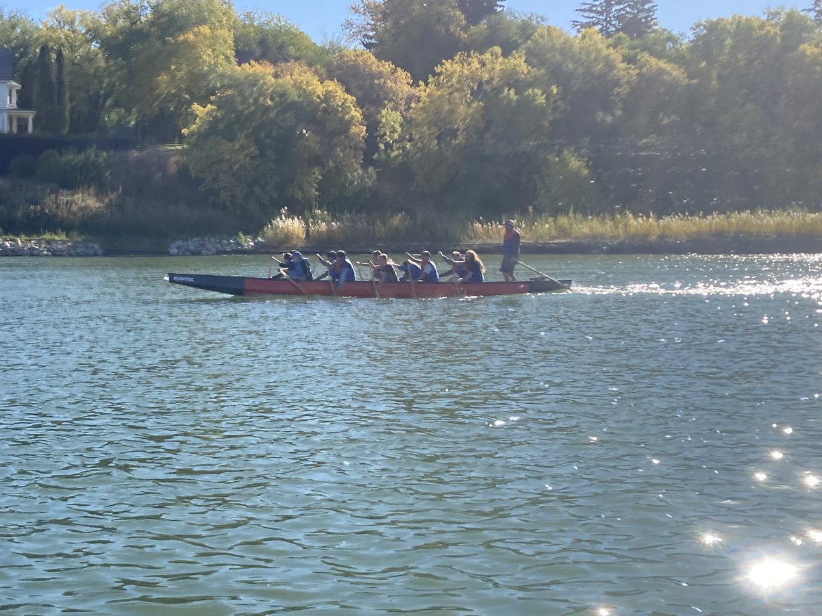 What a fantastic day of competition and positivity during the <a href="/StoonPubSchools/">Saskatoon Public Schools</a> Dragon Boat Races (Saskatoon Racing Canoe Club). Two tight races (and also victorious) against Team Ecoquest in both the 10 and 20 person events ended off the day! <a href="/MontgomeryElem1/">Montgomery Elementary School</a>