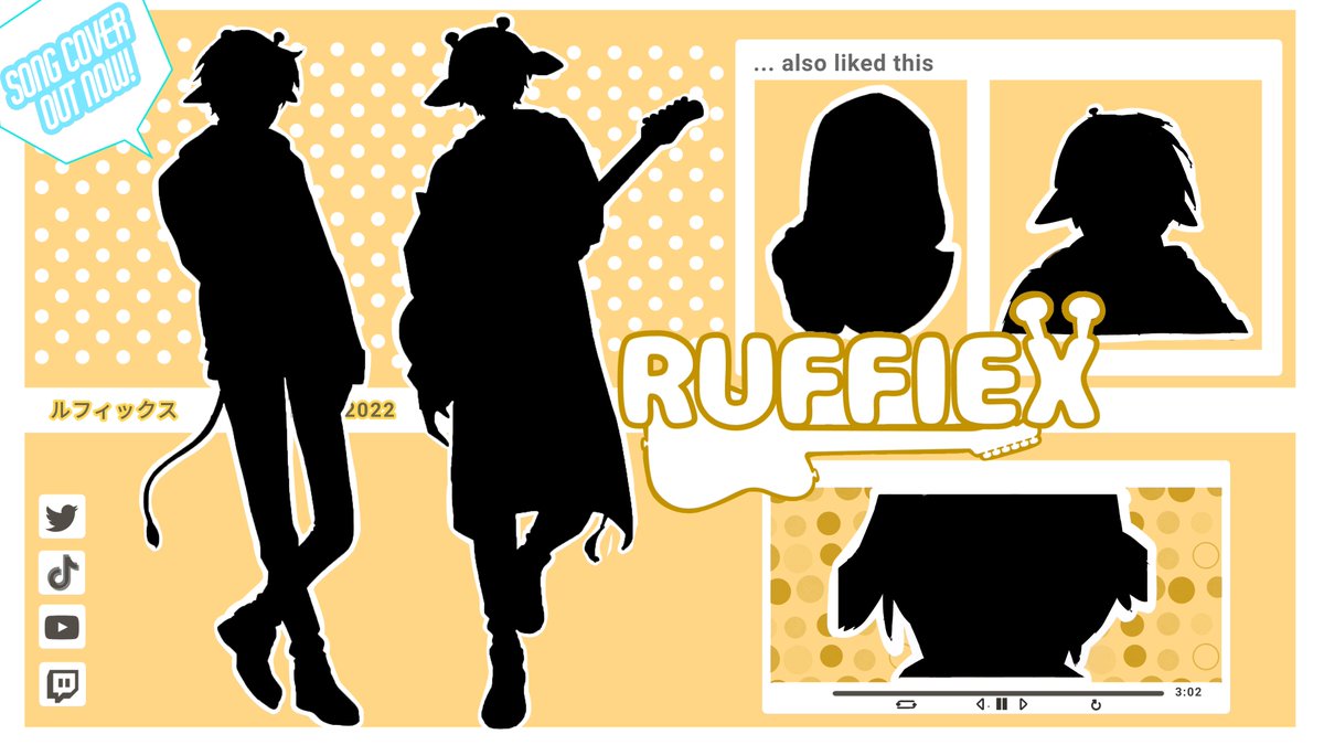Ruffiex's tweet photo. NEW RUFF DESIGN REVEAL!!! 

I'M SO HYPED ABOUT THIS CAUSE IT TURNED OUT SOOO WELLL!!! 

I'll BE SHOWING THE FULL DESIGN WHEN I GET TO 300 FOLLOWERS ON TWITTER AND TWITCH!

I CAN'T WAIT TO SHOW YOU GUYS THE FULL THING!! AHHHHHHHH

#Vtuber #ENVtuber #Live2D #VtuberDebut https://t.co/TFaLiSlEzU