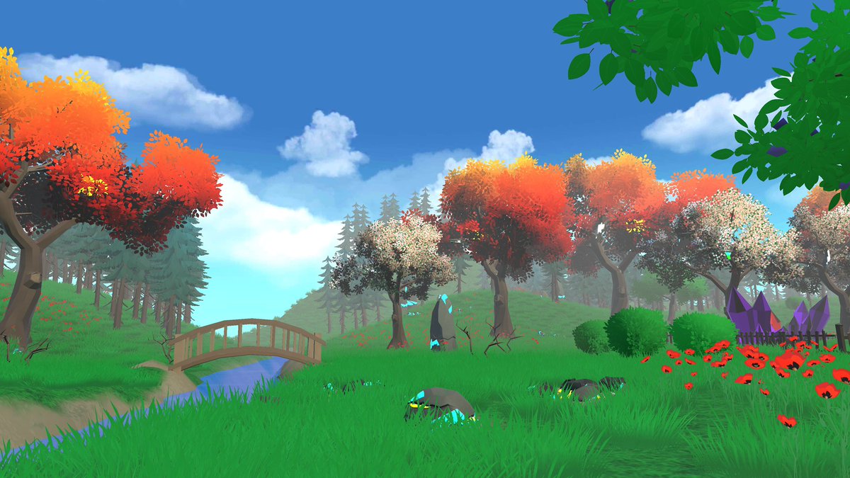 BlueShadow1_'s tweet photo. #vr #VRChat #VRChatworld #forest #vrchatphotography #VRChat_world紹介 #VRChatlatino #Quest2 #VRChatquest2 https://t.co/pVK02ZtBj7