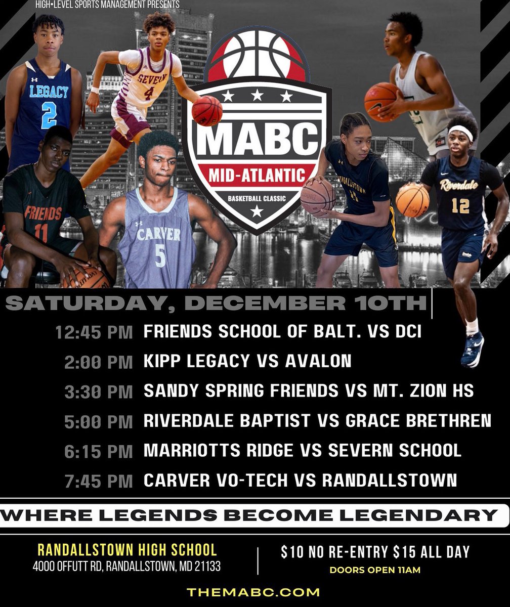 TheMABC's tweet photo. Baltimore wassup? MABC we there December 10th 🫡 #WhereLegendsBecomeLegendary #mabc https://t.co/UK5b1h3c1s