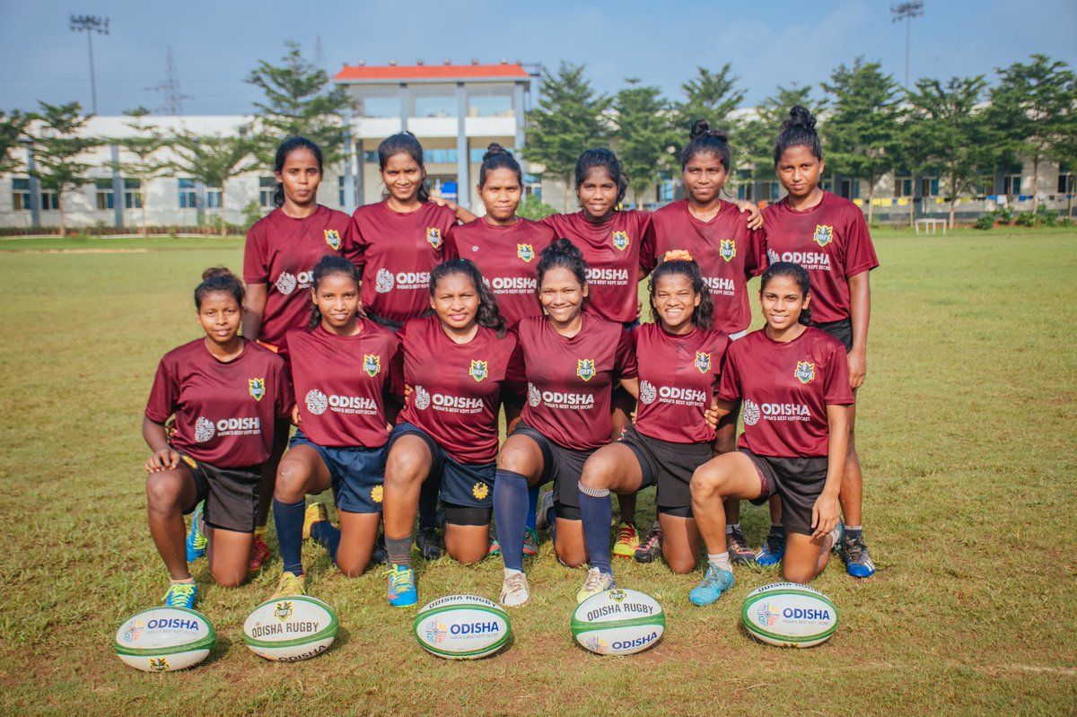 #Odisha Women's Rugby team has been consistent in bringing laurels for the state, the recent being the Gold they grabbed at National Games, Gujarat. 

The golden girls are today's #MondayMotivation