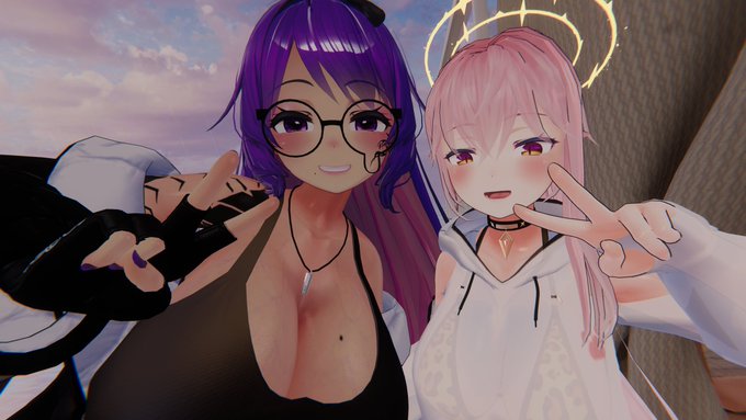 白兎さんとツーショット!!
大きい.....!! 