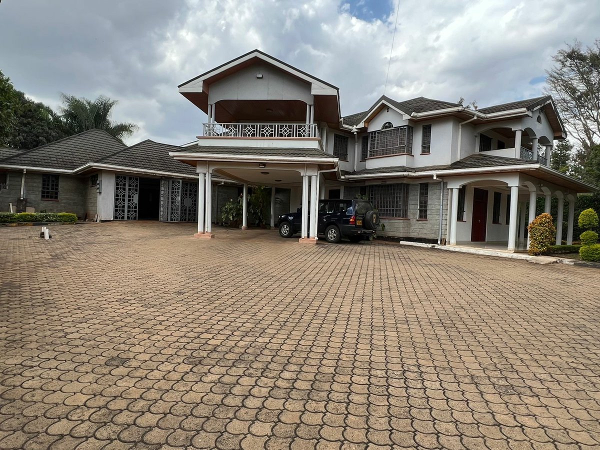 RUNDA MIMOSA.

A grand 5 bedroom mansion (all en suite) built on 0.5 acres with a 2 bedroom staff Quarters and a garage for 4 cars has hit the market at 95M. 
Call: 0722396160