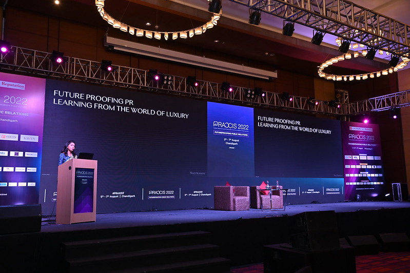 RepTodayMag's tweet image. Ipsita Das, Managing Director - Moët Hennessy India delivered the Inaugural Address on Futureproofing PR: Learnings from the World of Luxury at #PRAXIS9. Watch the complete session video here bit.ly/PRAXIS9IPSITAD…