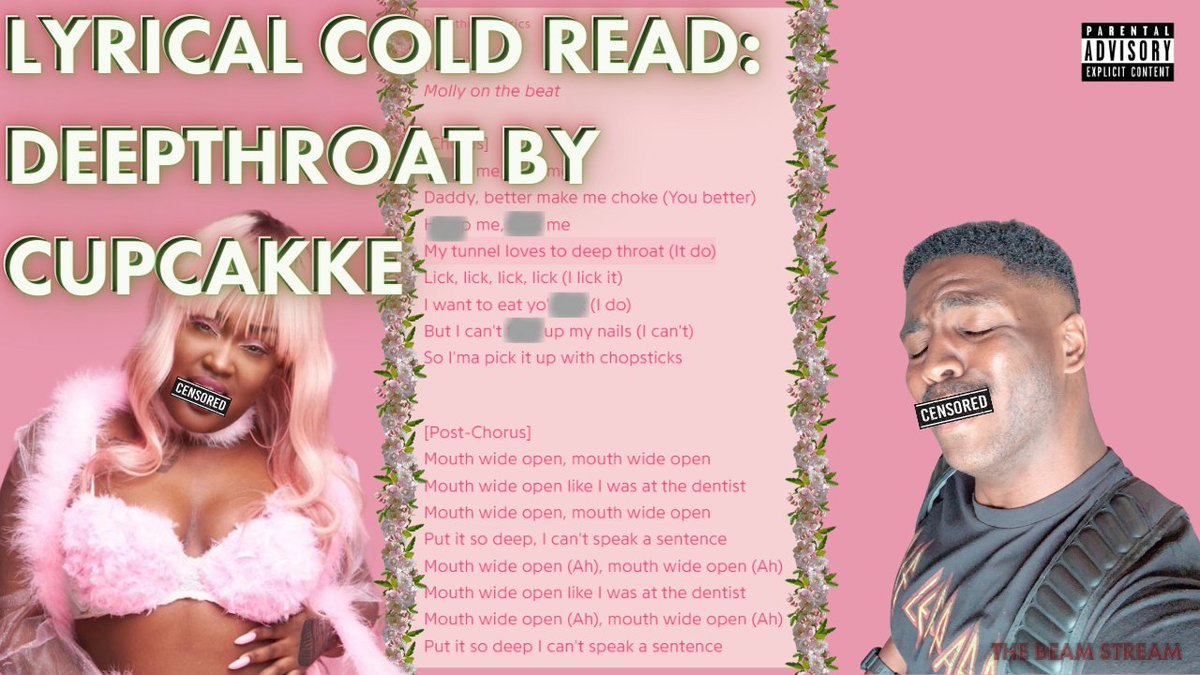 DVBigred1's tweet photo. On the stream, we attempt to do this. Do we fail, or do we succeed? Find out on the Beam Stream! 

#music #cupcakke #hiphop #funny #funnyvideo #twitch #facebookgaming #viral #subscribe 

Lyrical Cold Read | Ep 1 | The Beam Stream

https://t.co/Xax3nSfkc4 https://t.co/j3KQc5je5f