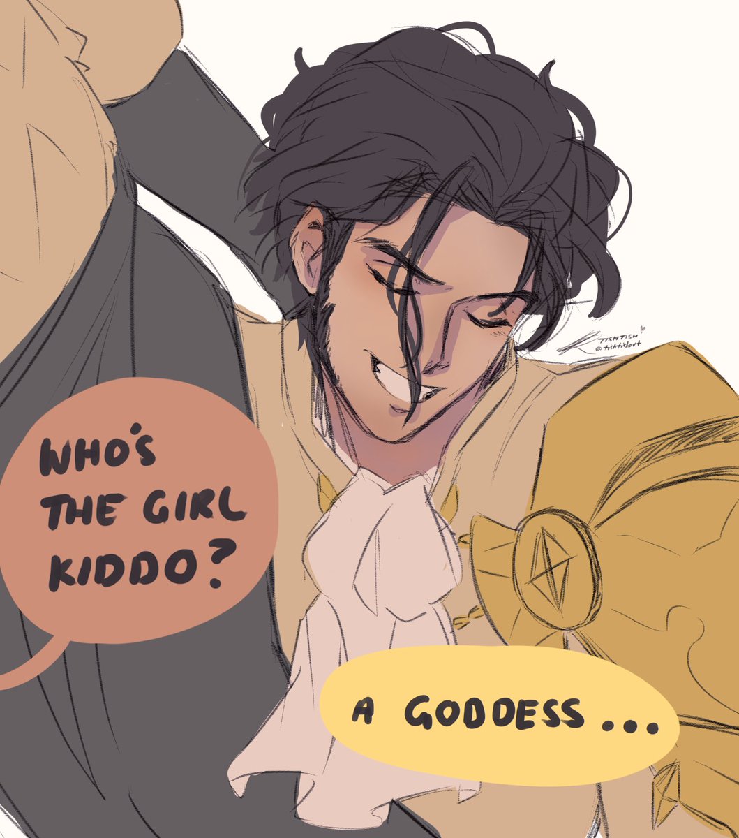 Hello new followers! Just a pre warning... I'm addicted to drawing Claudeleth 🥺💕 