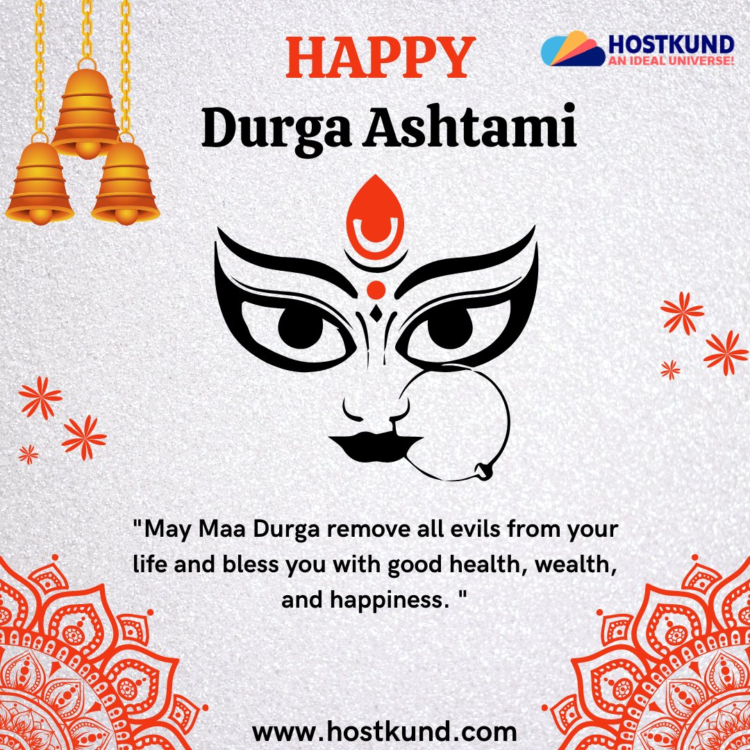 hostkund's tweet photo. "Happy Durga Ashtami from Hostkund."
#ashtami #DurgaAshtami #durgapujaspecial #Durgapuja2022 #sales #domain #hosting https://t.co/RvMTxG2BeL