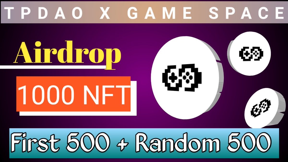 TP_DAO's tweet photo. 🔥TPDAO Massive #FCFS #Airdrop🔥
🏆BiG Prize : 1,000 GENESIS NFT (500 F-C-F-S)
To Enter 👇
1️⃣ Follow @TP_DAO & @PriyaaTechno
2️⃣ Like, Rt & Tag 5 Frnds
3️⃣ Fill this From : https://t.co/tQA3eIaciI
⏰End 5 Day
#Airdrops #NFTs #Giveaway #Airdrop #fcfs #TPDAO #ETH #BTC #Aptos https://t.co/J22VCTdkL0