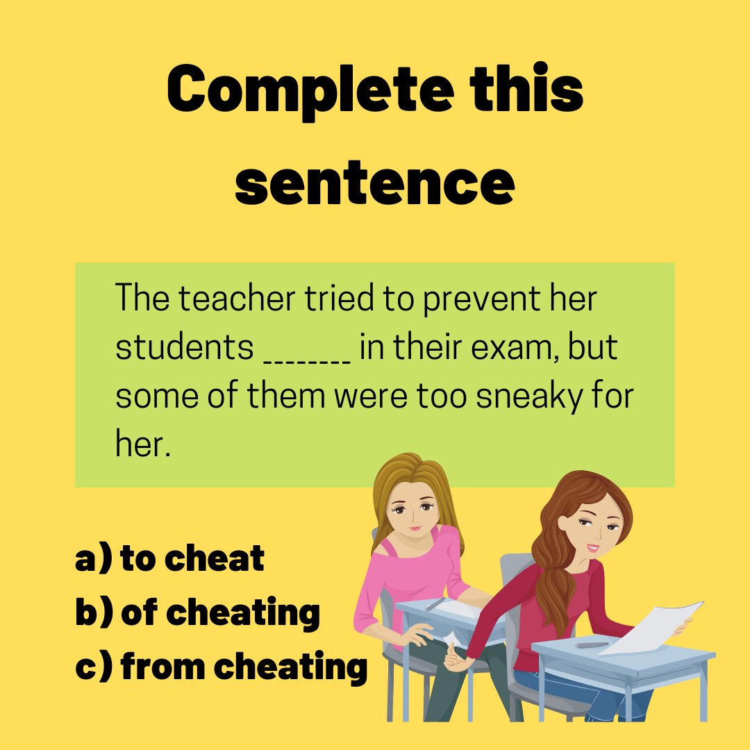 tedielts's tweet photo. Here's your #grammar challenge for today. https://t.co/FB1UATTVqV