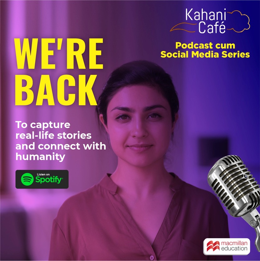 #KahaniCafe

Our beautiful and magical podcast cum social media series brings extraordinary stories of ordinary people! 

Upcoming story coming on Wednesday

Listen on Spotify

With Golden Mikes 2022 award winner - Rajat Menghnani aka Kahaniwala Rajat

#MacmillanEducationIndia