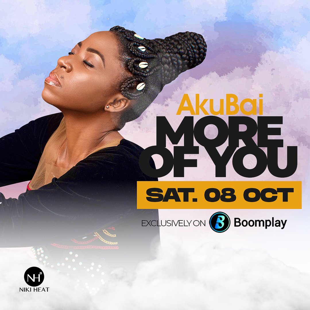 akubaiofficial's tweet photo. #NewRelease
I'm so excited announce the release of my new song "More of you"
The song will be available on October 8th, 2022 exclusively on Boomplay.
Produced by: DJ Cliff aka ( @badmanlanjo )
@nikiheat_ent
#AkuBai #MoreOfYou #NikiHeat #Gospel https://t.co/gjqbSpyRRe