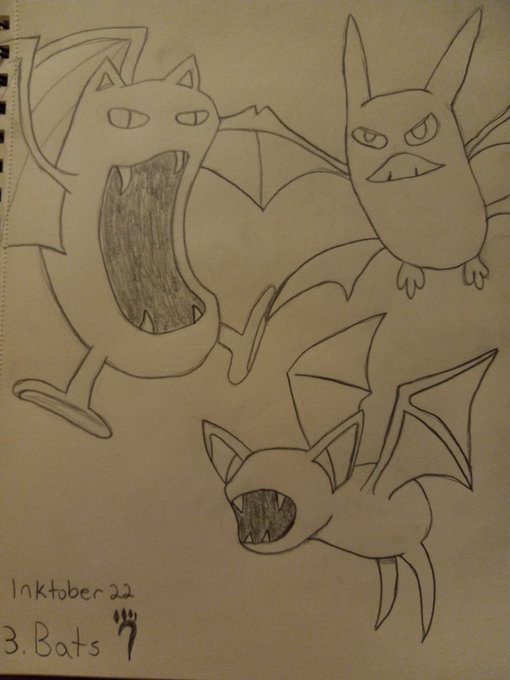 Already got prompt 3 for #inktober done, figured i would go ahead and post it since its the 3rd now.<a href="/tag/inktober"class="tags">#inktober</a><a href="/tag/drawing"class="tags"><span>#drawing</span></a><a href="/tag/pokemon"class="tags"><span>#pokemon</span></a><a href="/tag/inktober22"class="tags"><span>#inktober22</span></a>