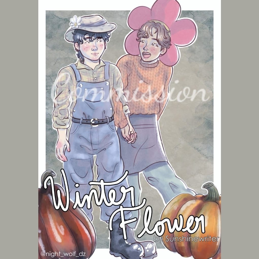 Sunshine_write1's tweet photo. Winter Flower🌹🥀
My new Sope short story
A lonely Gardener one winter founds company, a single flower fight the cold to make his gardener happy. What would happen with a flower that can just bloom in winter? 
#sope #sopeau #yoonseokau #hopega #yoonseok #btsfanfic 
@night_wolf_dz https://t.co/fa0KEkfJmA
