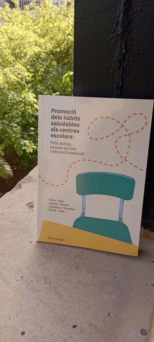 Us presentam el llibre "Promoció dels hàbits saludables als centres escolars: Patis actius, Pauses actives i educació postural". 

El mes de novembre durem a terme unes jornades per presentar l'obra. En pocs dies compartirem més info

Moltes gràcies a les entitats col·laboradores
