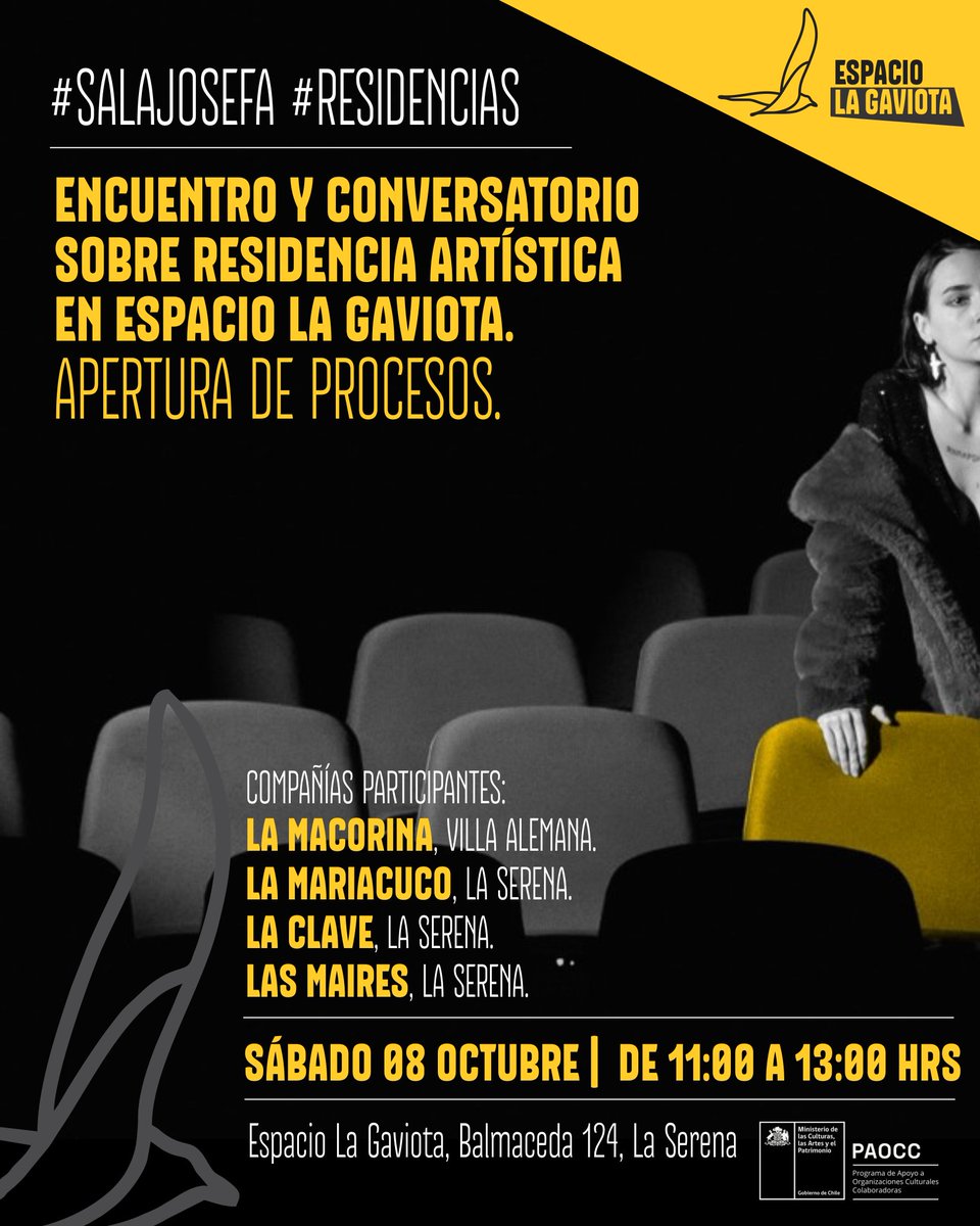 Manso encuentro: este fin de semana se reunen las compañías residentes de Espacio La Gaviota para contarnos su experiencia como parte del programa de Residencias Artísticas.