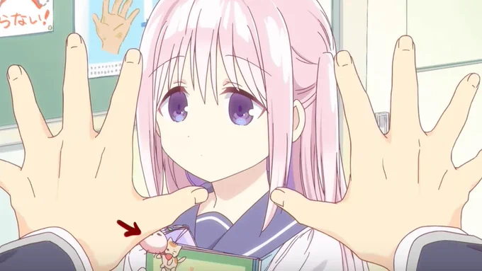 よく見たらびっくり箱やキーホルダーに私(自画像)が…!もう一つの猫キーホルダーは田淵さんのクリスマスプレゼントですね。細かい……!! 